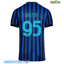 Camisa de time de futebol Inter Milan Alessandro Bastoni #95 Replicas 1º Equipamento 2025-26 Manga Curta